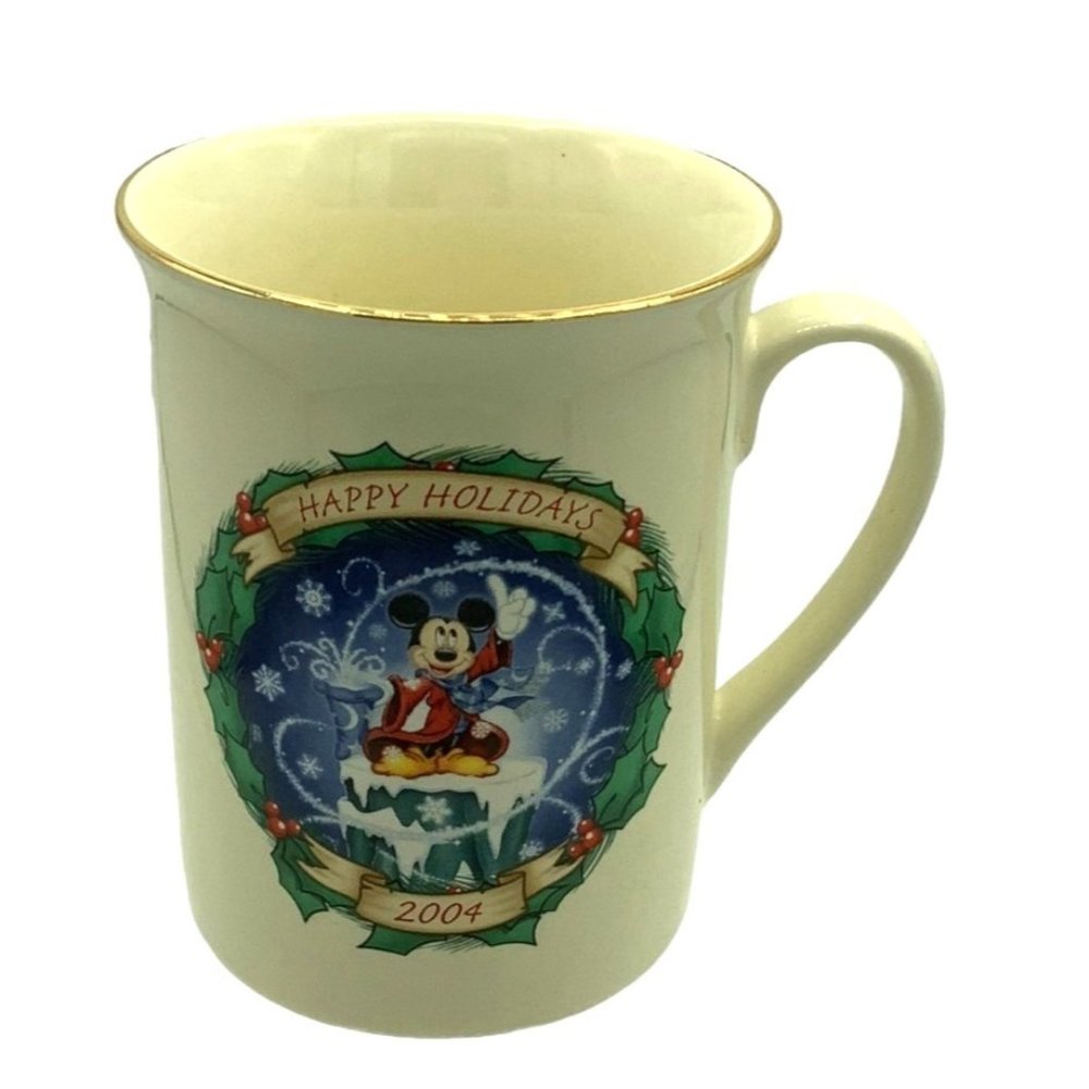Disney World Resort Christmas 2004 Mug Through The Years The Sorcerer Apprentice